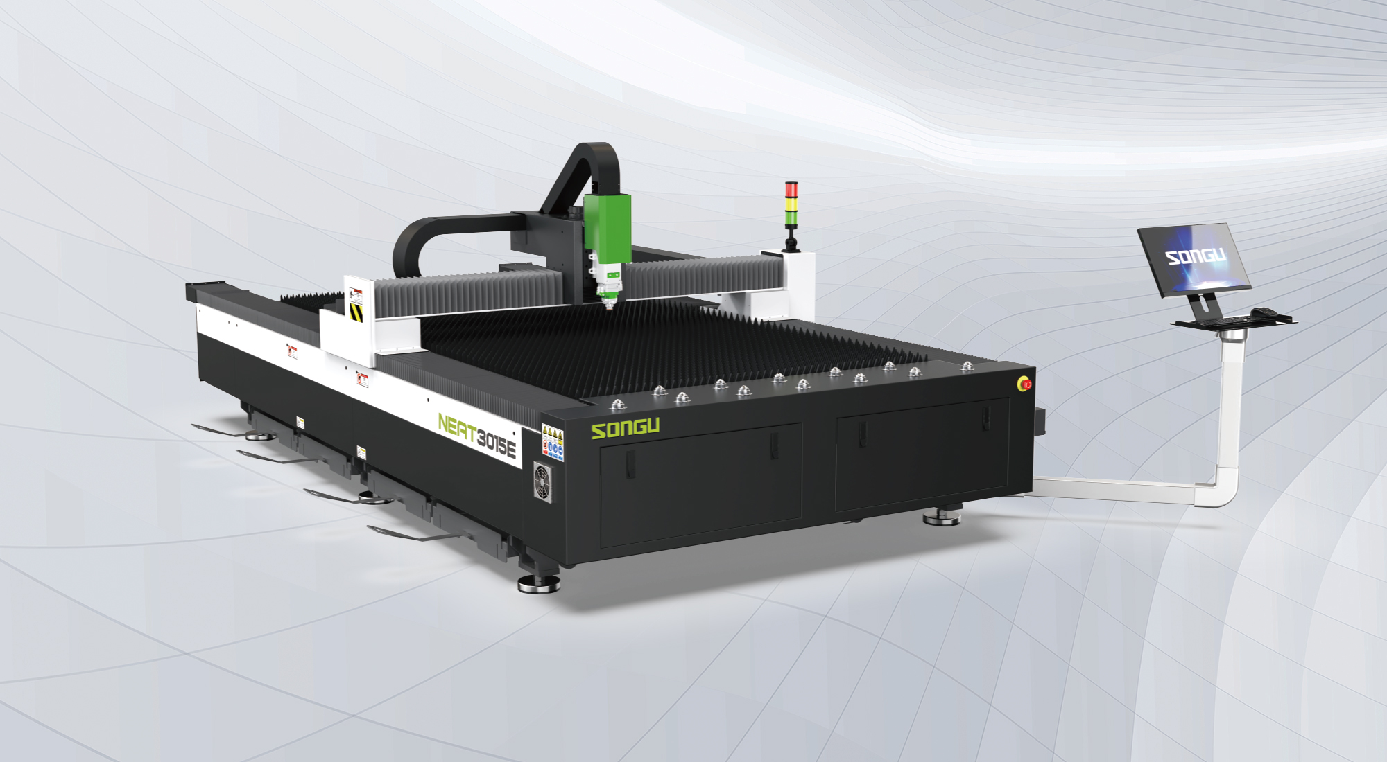 NEAT3015單臺面光纖激光切割機